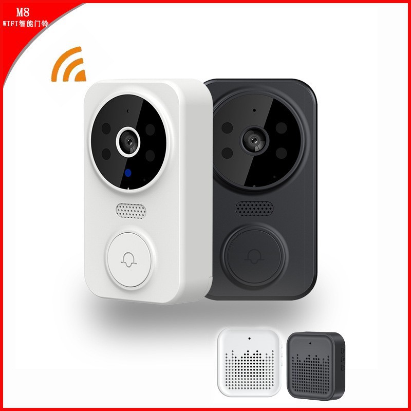 Home Security Indoor Cameras - Campanello WiFi Tuya, Videocitofono Intelligente Wireless