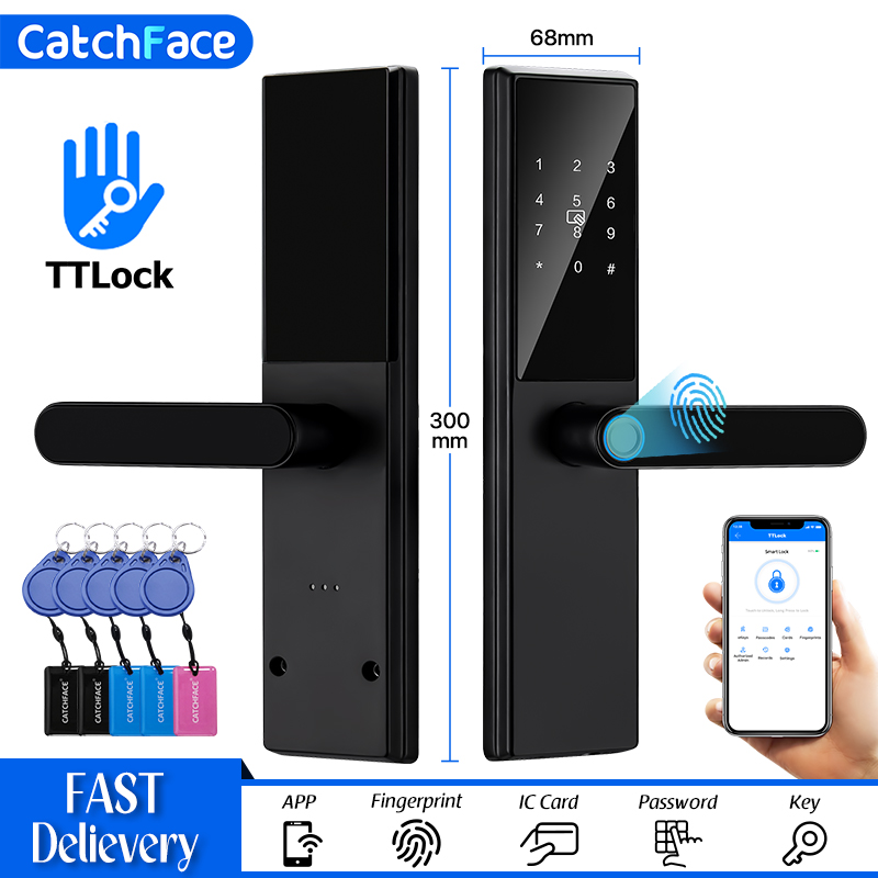 Home Security Key - Serratura per porta con impronta digitale