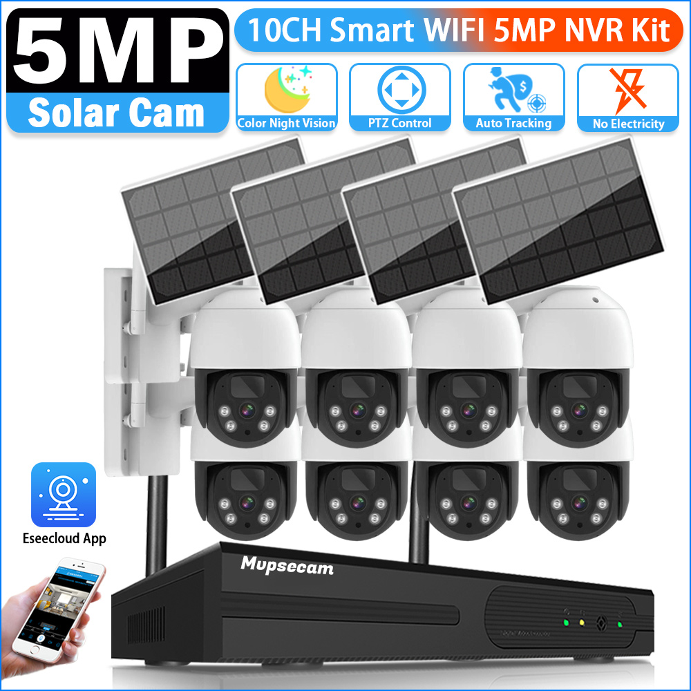 Nvr Kit 8 Channel - Kit Sistema di Telecamere di Sicurezza