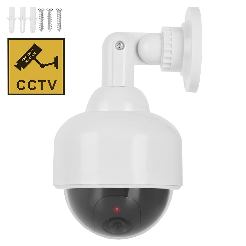 Home Security Lights Outdoors - Telecamera Finta Impermeabile Realistica con Luce