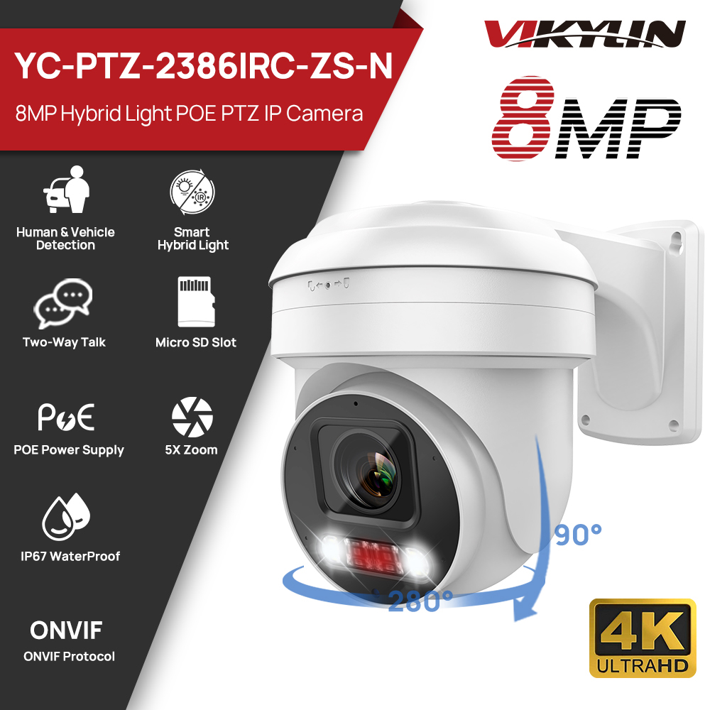 Home Security Online - Telecamera di Sicurezza IP Vikylin PTZ