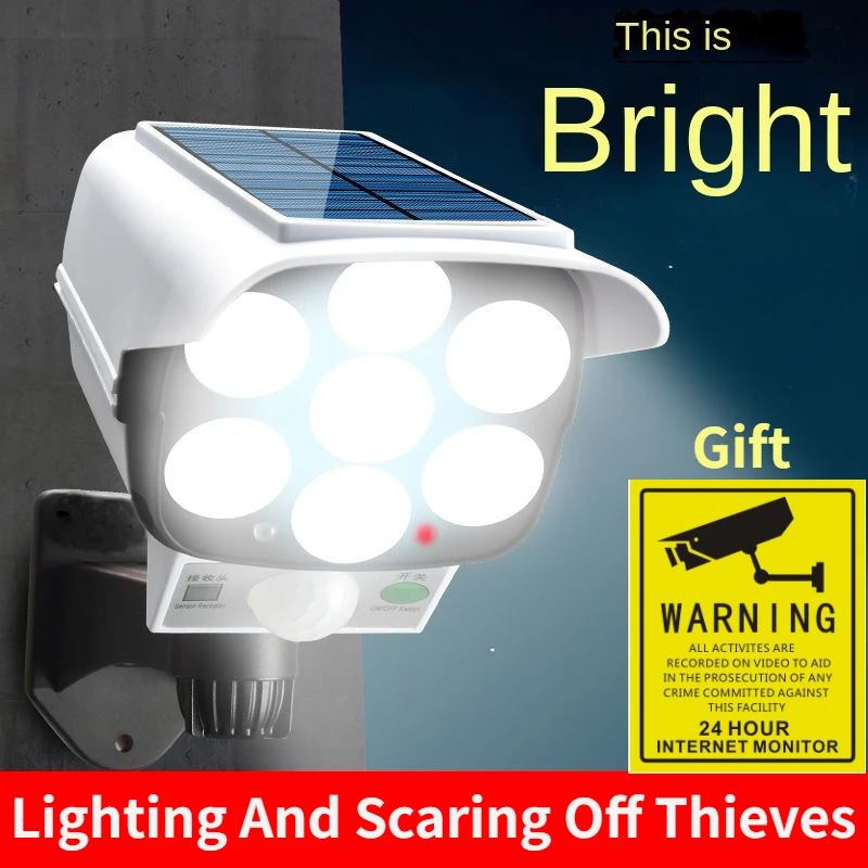 Home Security Monitoring - Luce solare esterna Sensore di movimento