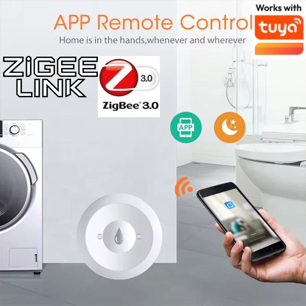 Home Security Monitoring - Sensore Intelligente di Perdite d'Acqua Tuya