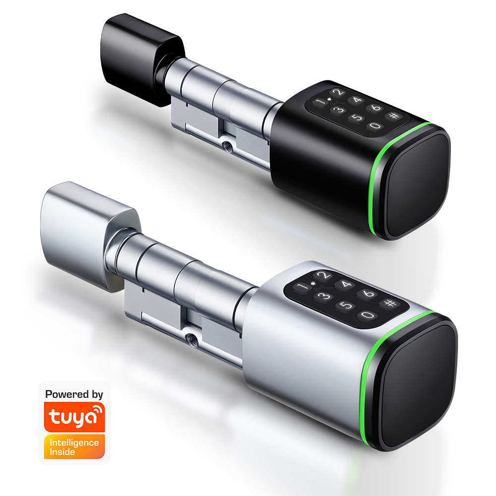 Home Security Key - Serratura a cilindro intelligente Tuya 60-90mm