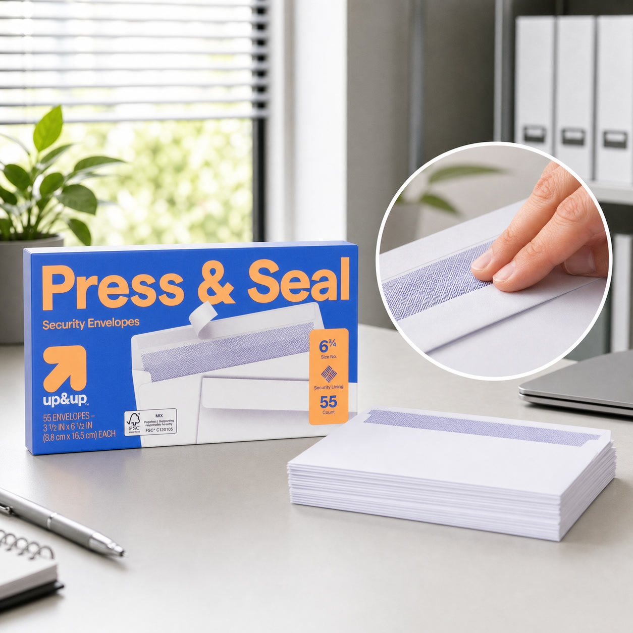 Home Security Letters - 110 buste di sicurezza con chiusura