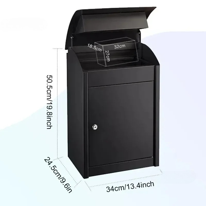 Cassetta Postale Grande in Met - Home Security Letters recensione e prezzo