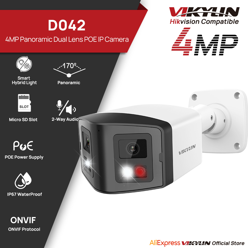 VIKYLIN 170 °   Telecamera IP  - Home Security Lights Outdoors recensione e prezzo
