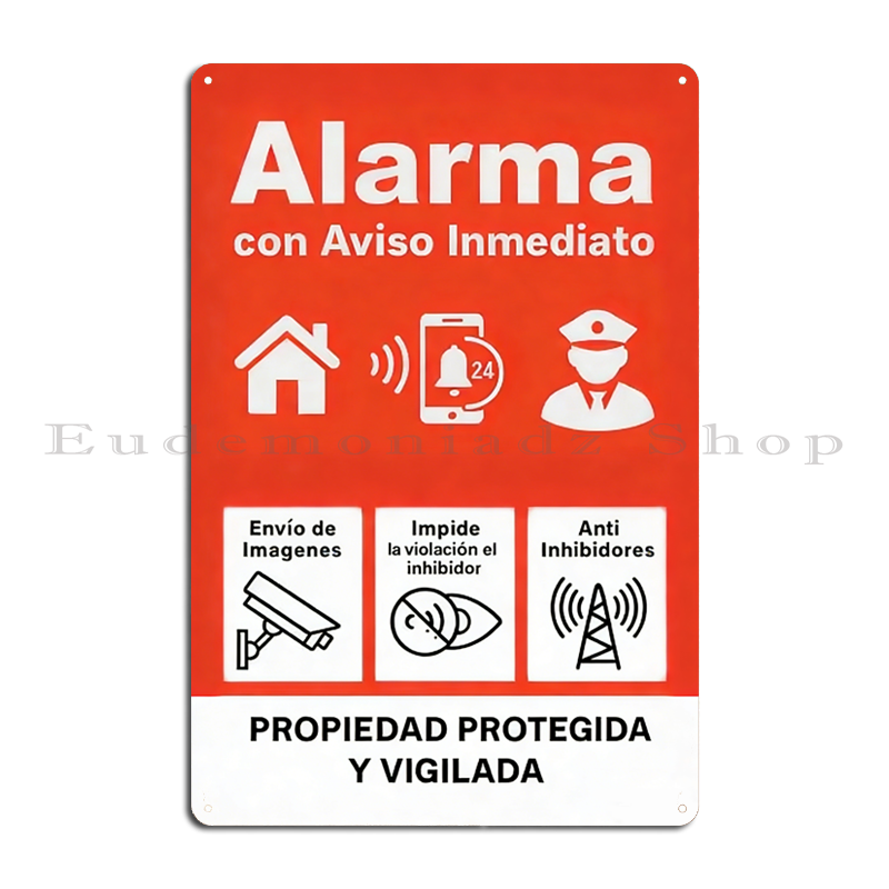 Targa in Metallo Vintage con S - Home Security System recensione e prezzo