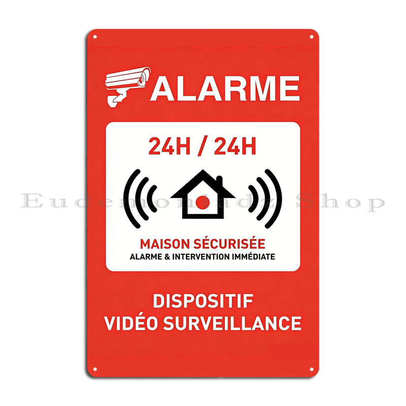 Targa in Metallo Vintage con S - Home Security System recensione e prezzo