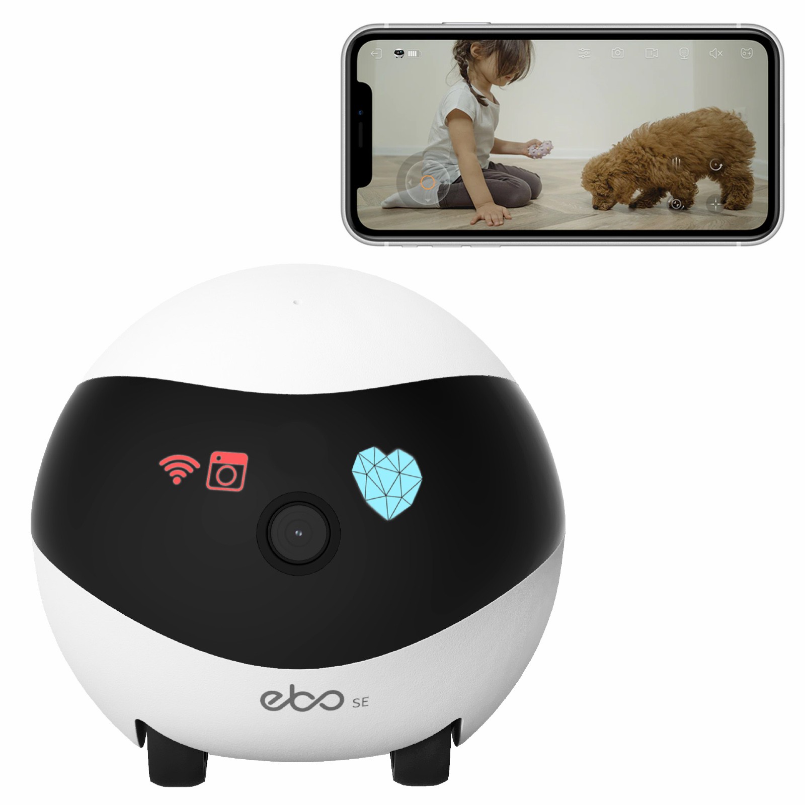 EBO SE Smart Home Robot Compan - Home Security Robots recensione e prezzo
