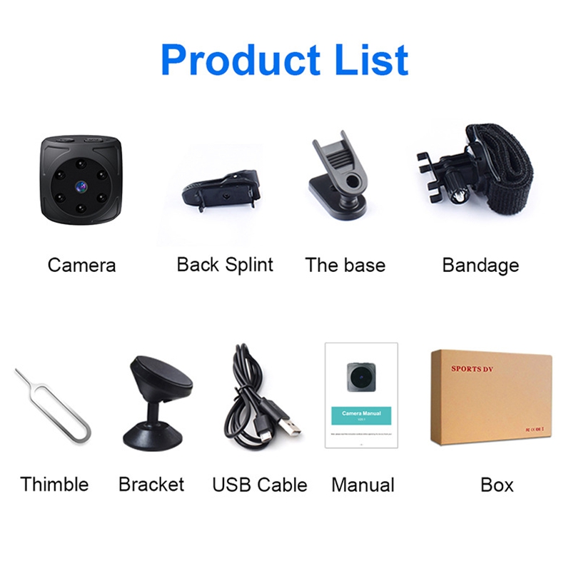 Mini Telecamera HD 1080p Porta - Home Security Indoor Cameras recensione e prezzo