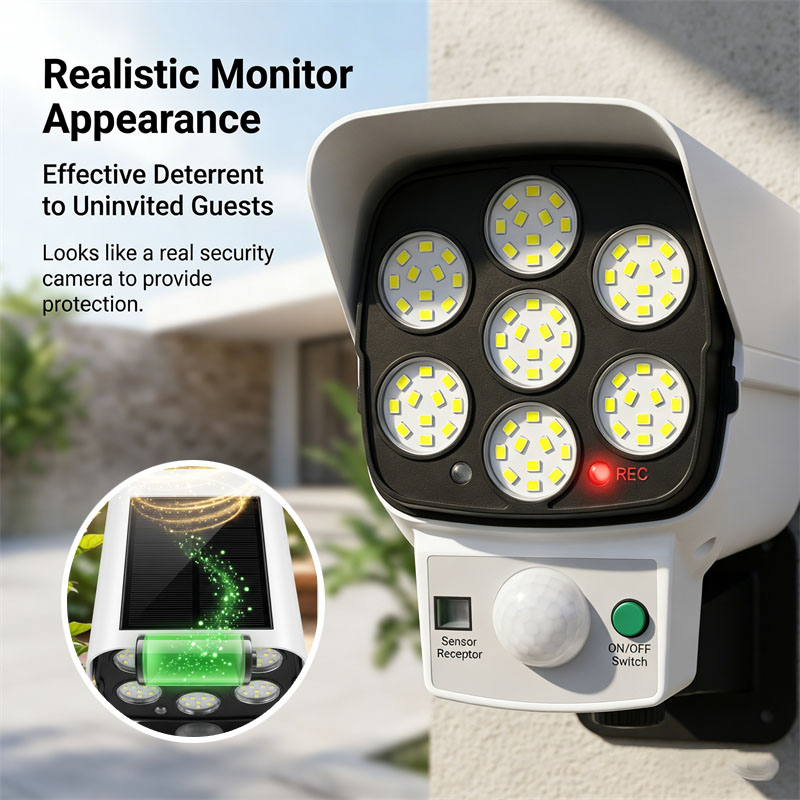 Telecamera di Sicurezza Finta  - Home Security Lights Outdoors recensione e prezzo