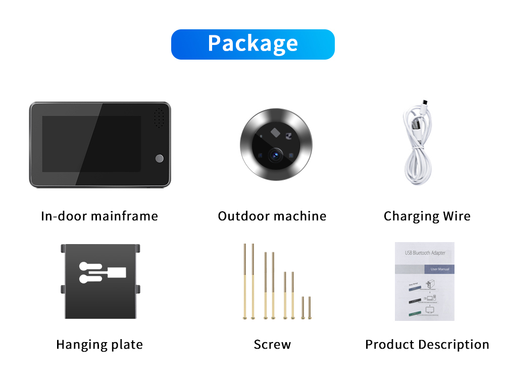 Videocitofono WiFi Tuya Smartl - Home Security Indoor Cameras recensione e prezzo