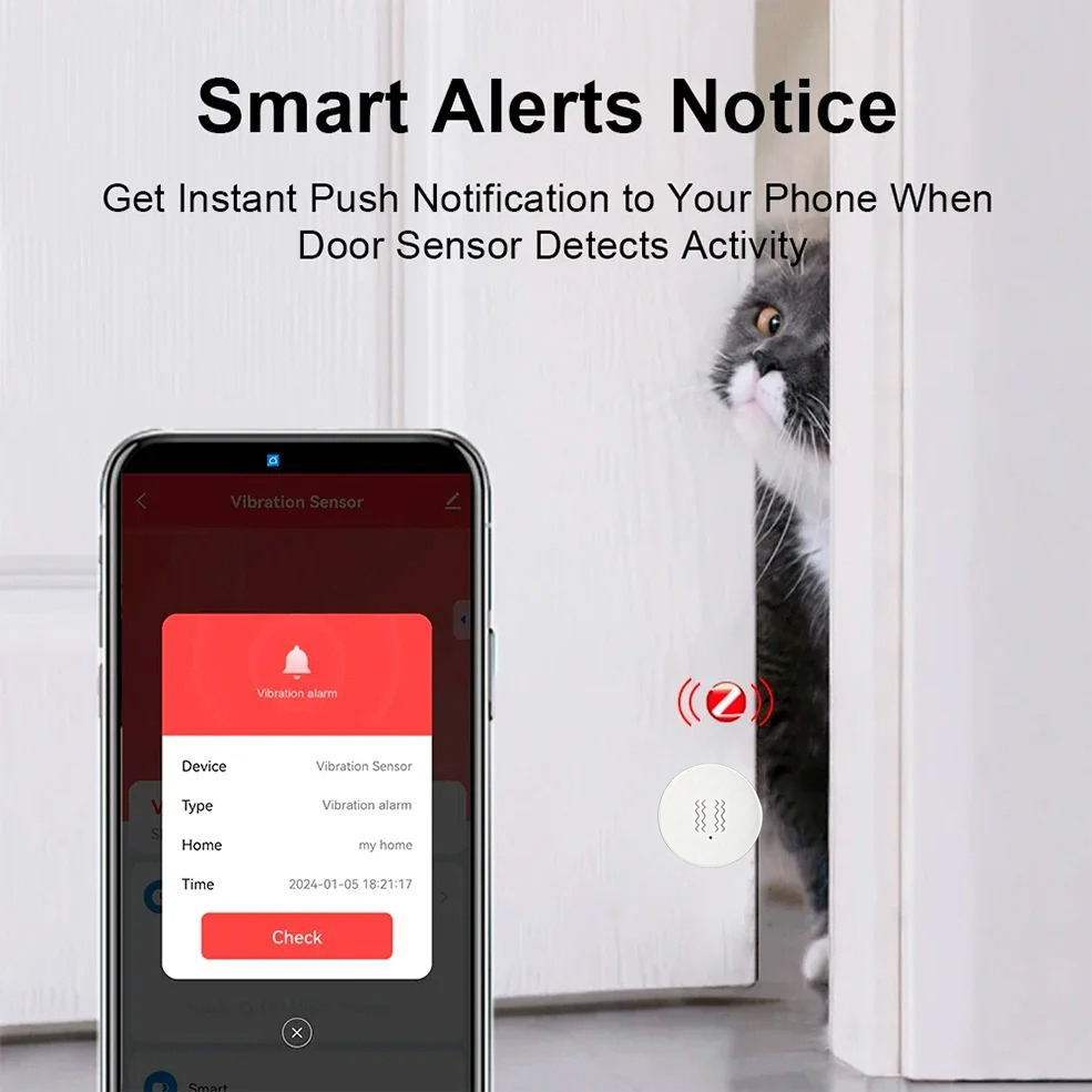 Sensore di Vibrazione e Inclin - Home Security Monitoring recensione e prezzo