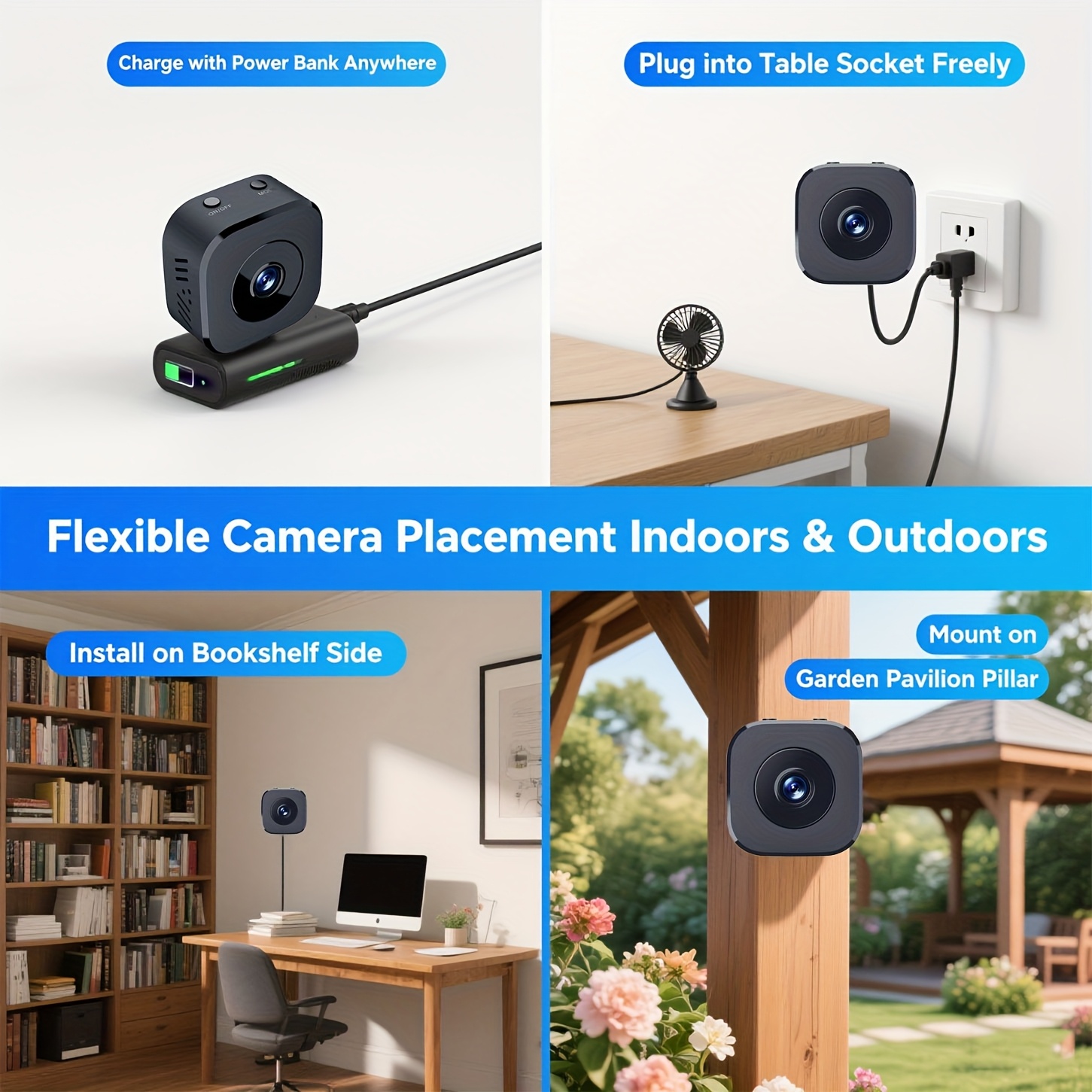 1080P HD Mini WiFi Telecamera  - Home Security Monitoring recensione e prezzo