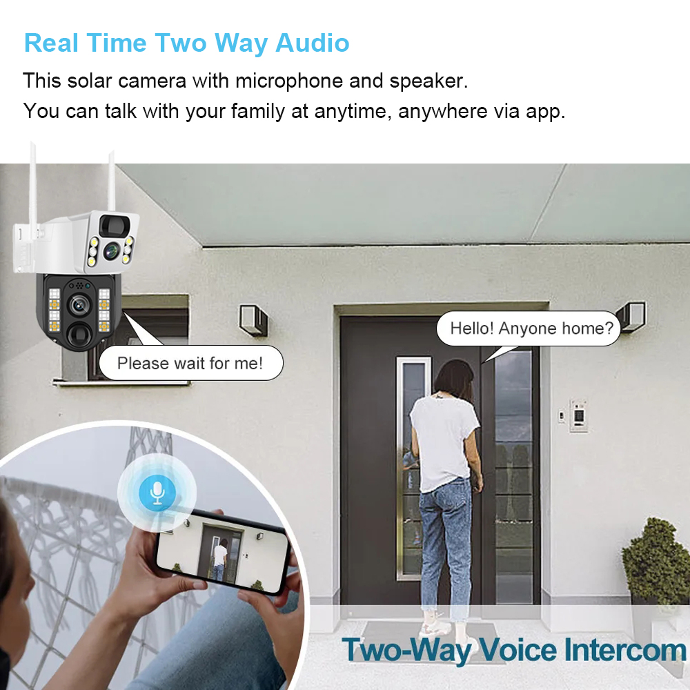 WiFi/4G telecamera solare IP C - Home Security Indoor Cameras recensione e prezzo