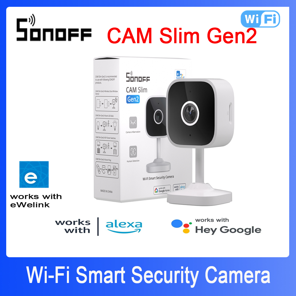 SONOFF CAM Slim Gen2 WiFi Tele - Home Security Indoor Cameras recensione e prezzo