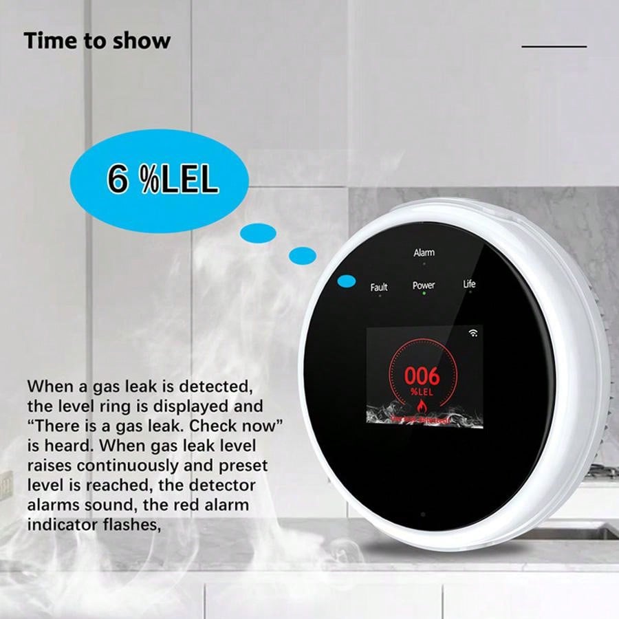 Sensore di Allarme Gas WiFi 2. - Home Security Monitoring recensione e prezzo