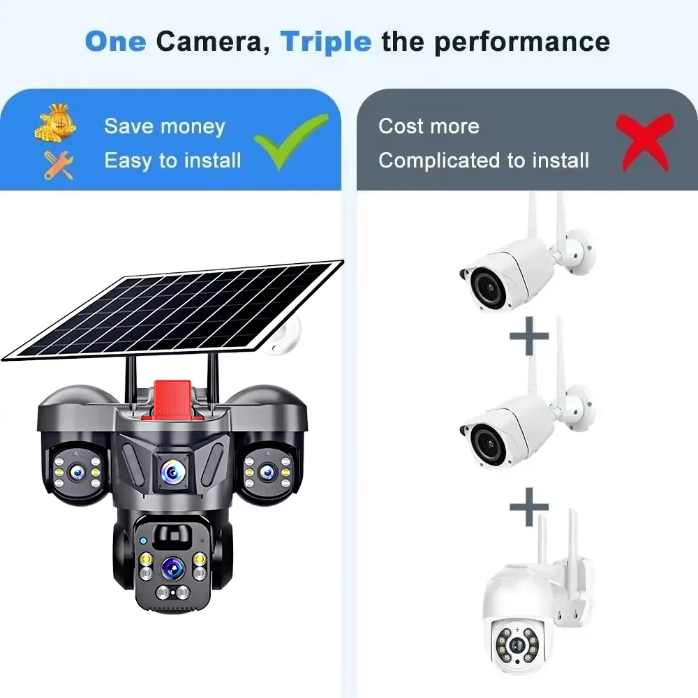 KERUI V380 Pro PTZ Esterna 6MP - Home Security Indoor Cameras recensione e prezzo