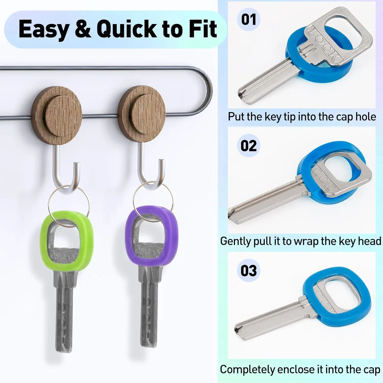 10-50 pezzi copritasti durevol - Home Security Key recensione e prezzo